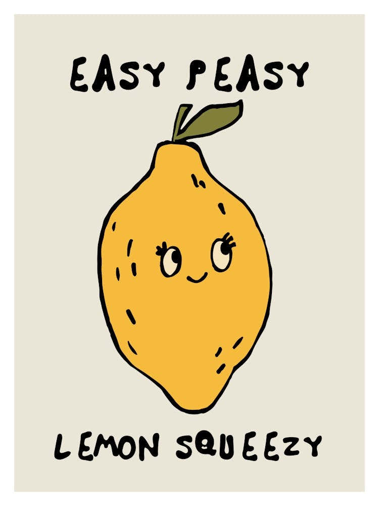 Easy Peazy Lemon Squeezy