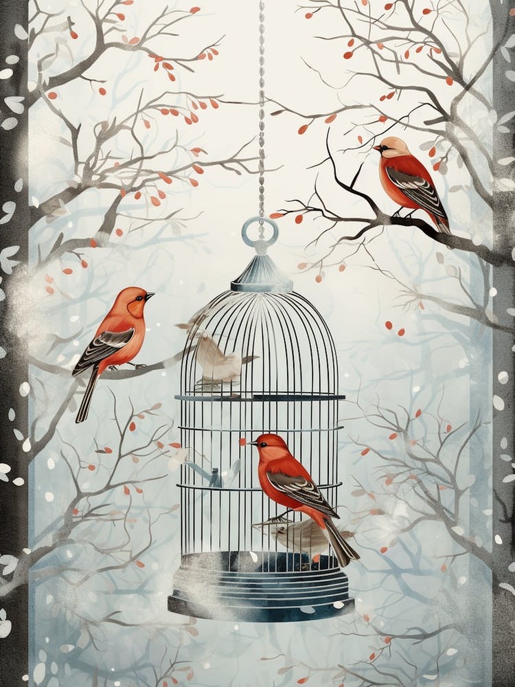 Bird Cage Winter 3