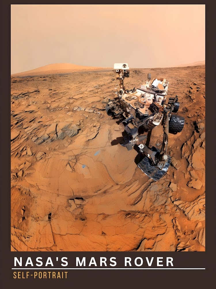 Nasa'S Mars Rover Self Portrait