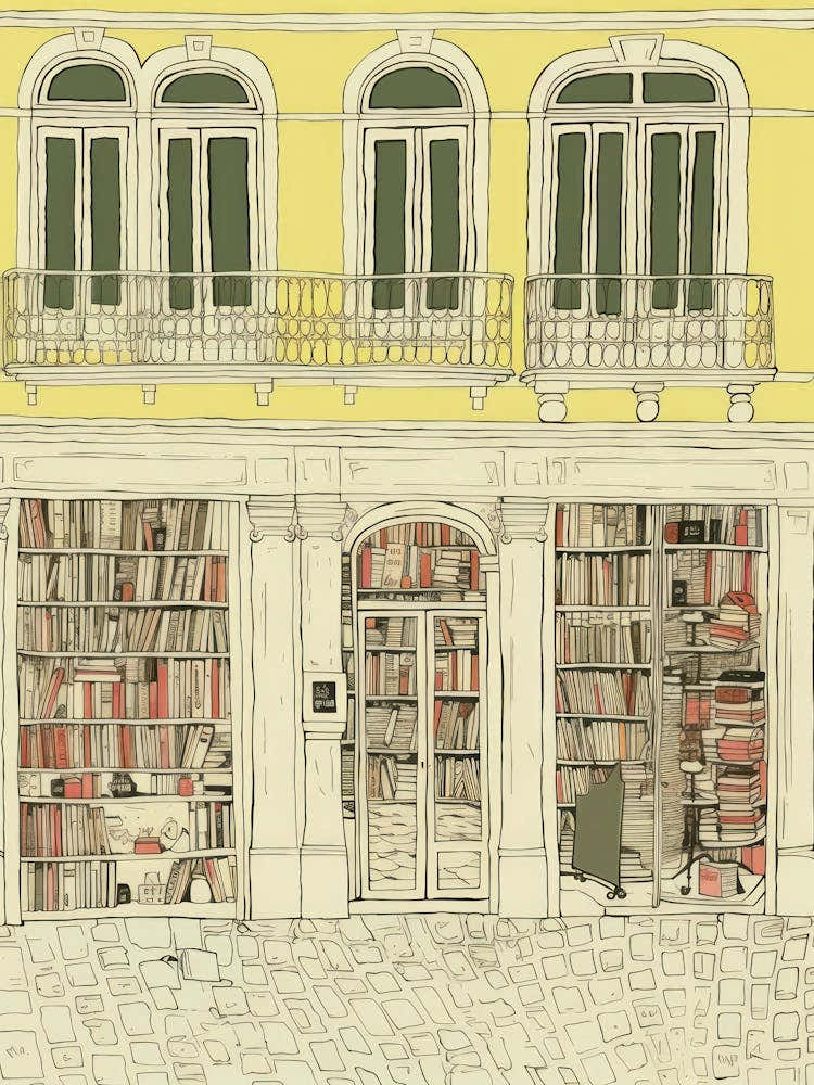 Genoa The Book Nook Pastel Colours 1