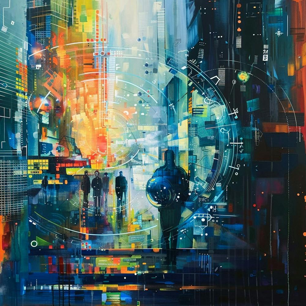 Futuristic Cityscape 3