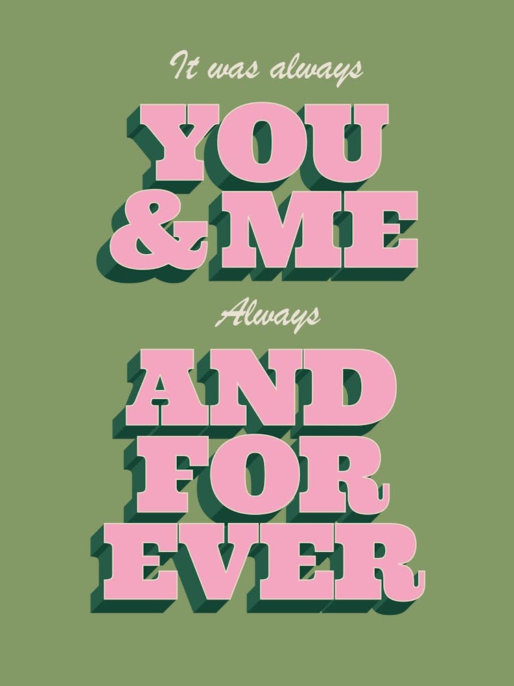 You and Me Song