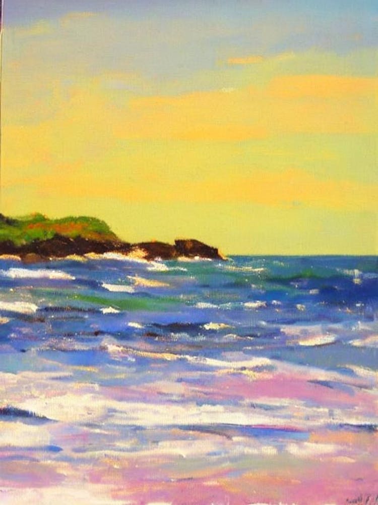 Englishman'S Bay, Tobago Bright Abstract