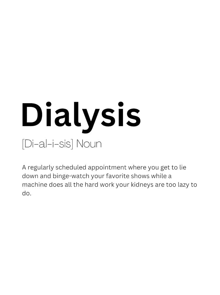 Dialysis Definition Meaning