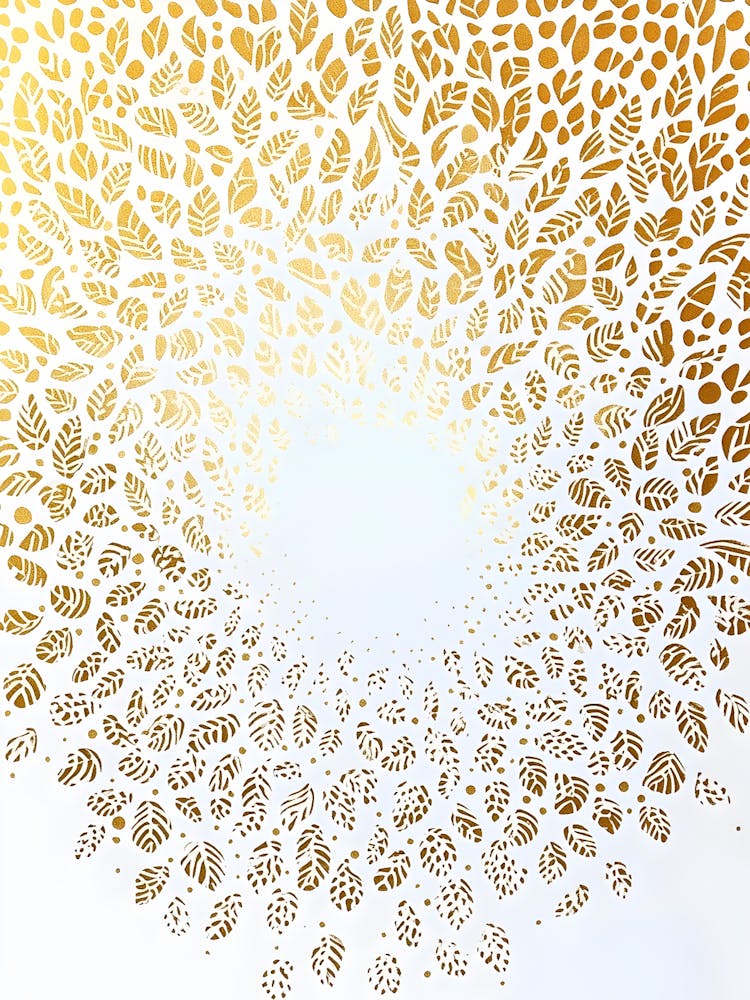 Gold Leaf Pattern