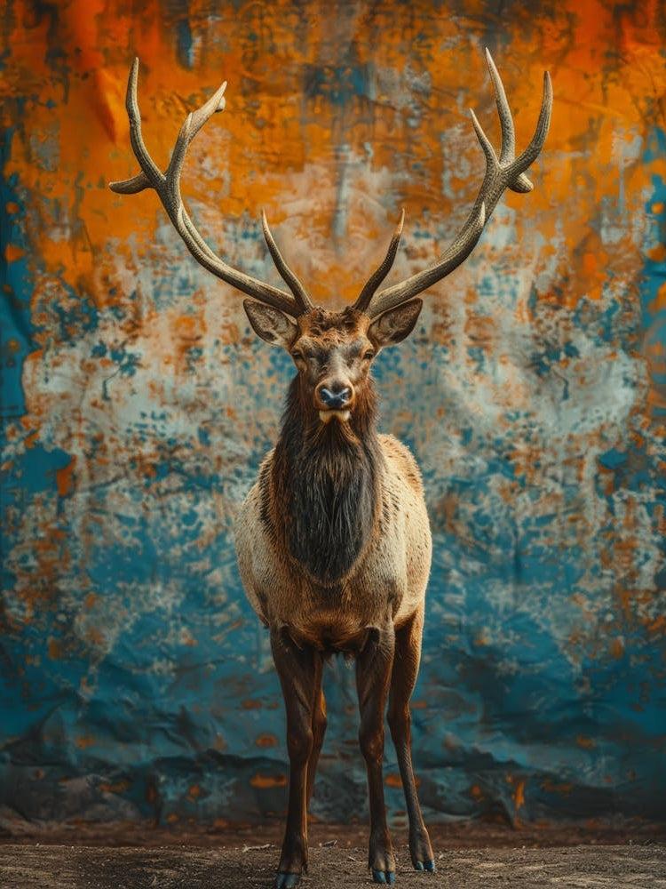 Elk painting 1