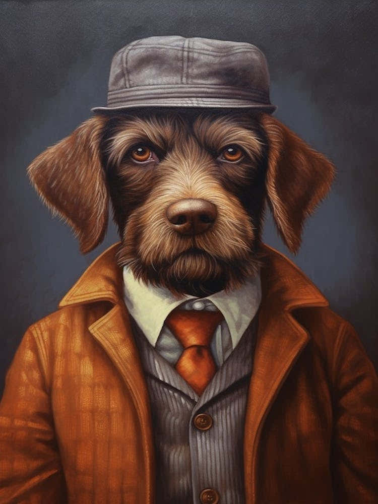 Gangster Dog Wirehaired Pointing Griffon