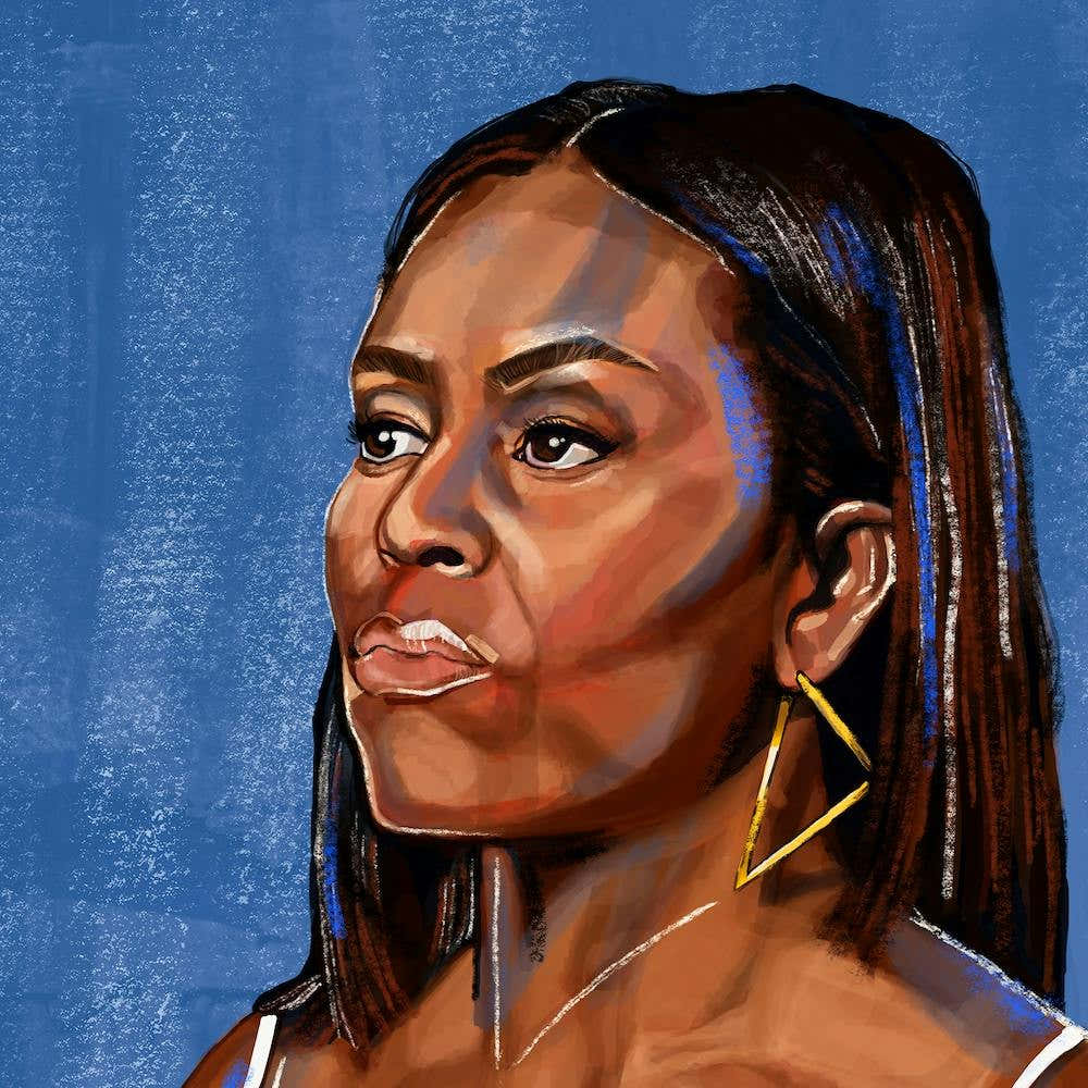 Michelle Obama Square