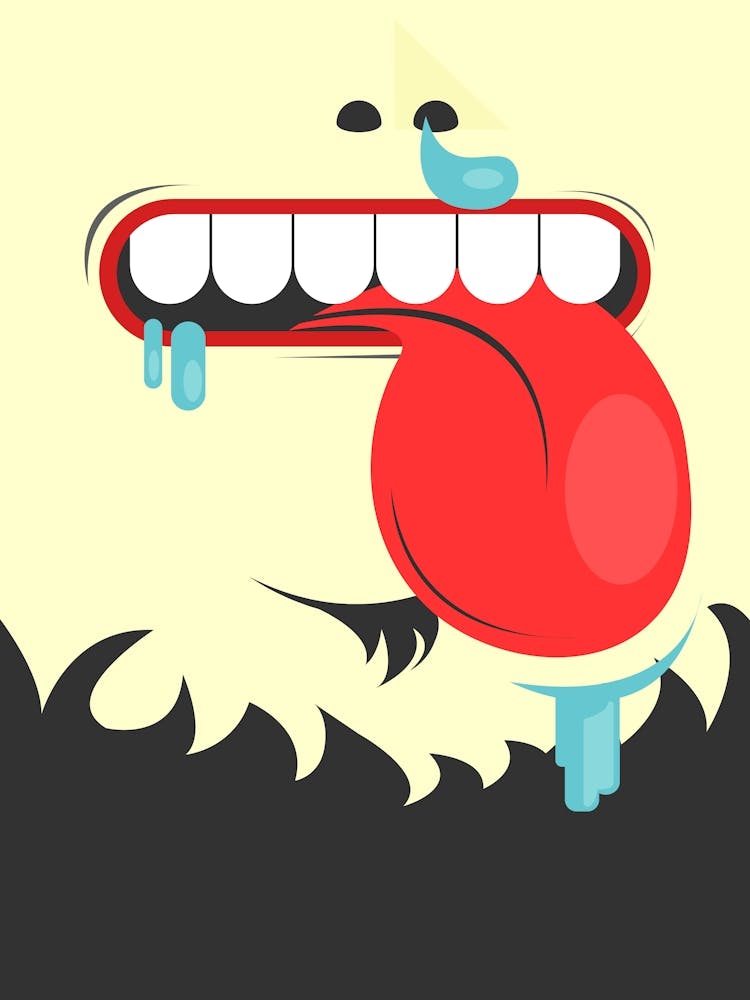 Face Mouth Nose Hair Person