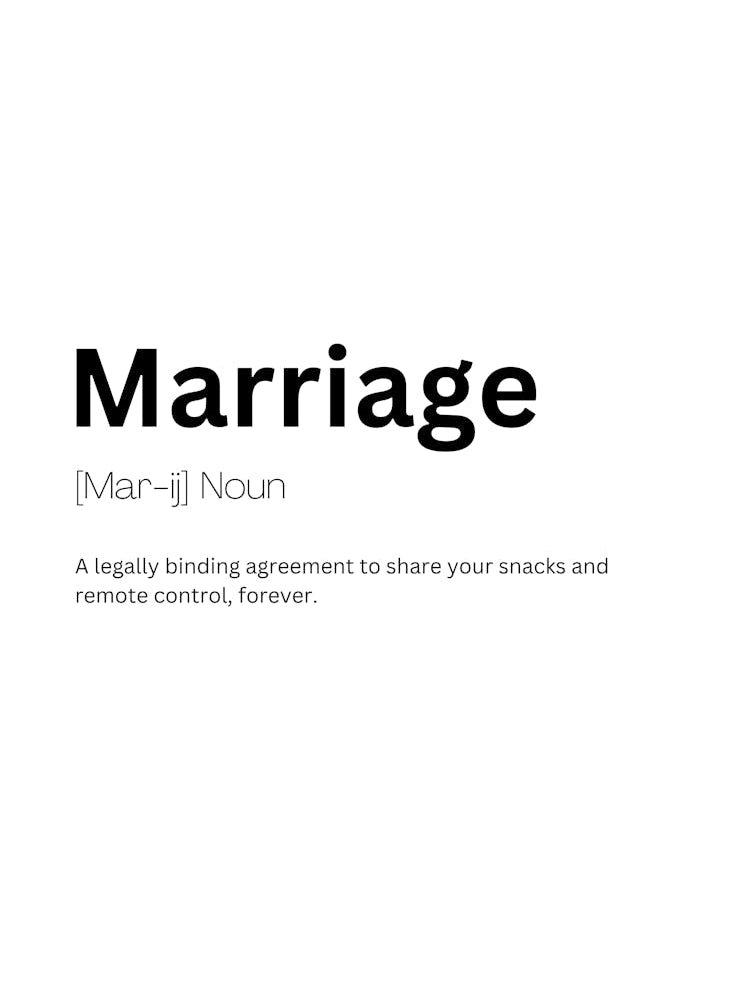 Marriage Definition Meaning