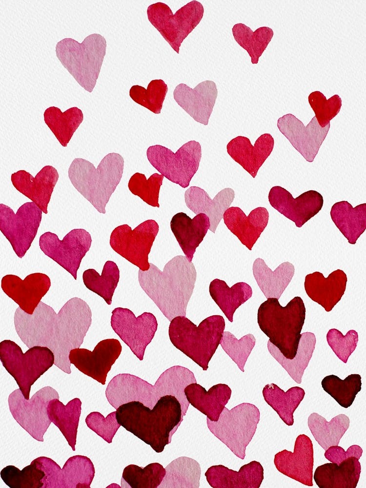 Heart Burst Pink