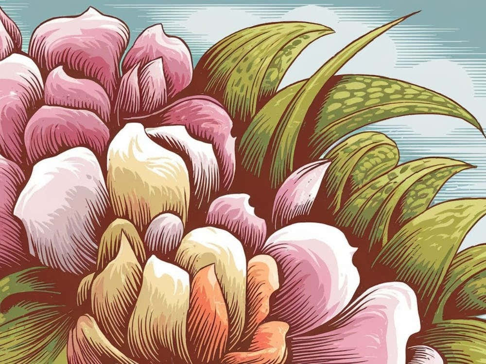 Exotic Waratah Bloom - Abstract Floral