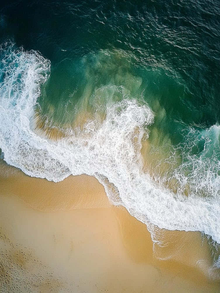 Aerial View Of A Beach 19