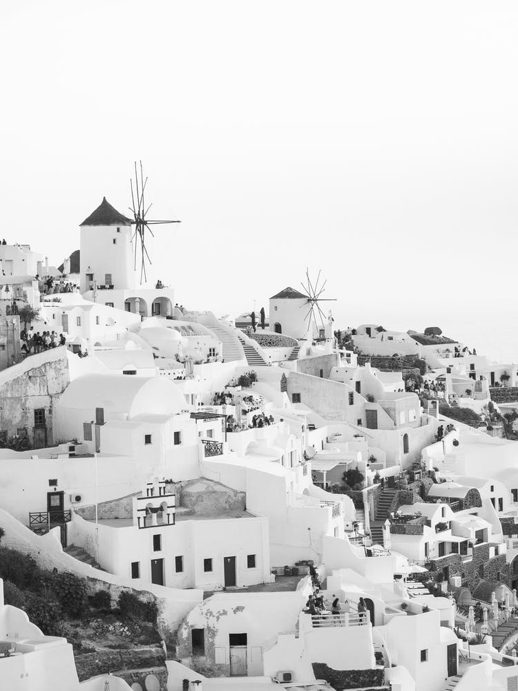 Santorini Greece Cityscape
