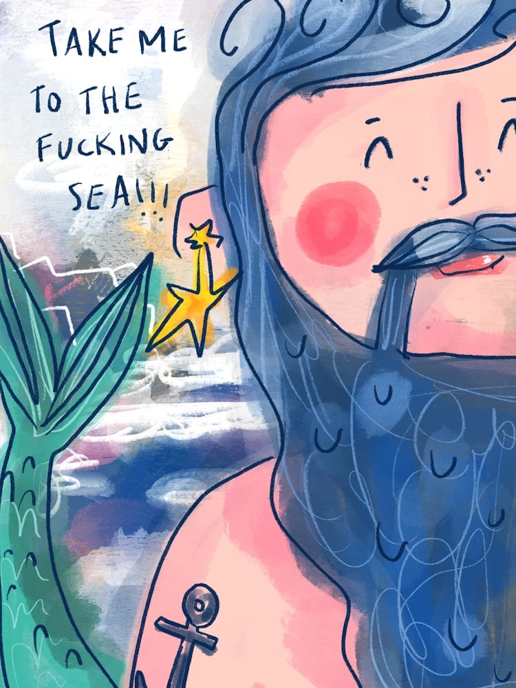 Sea Lovers Merman