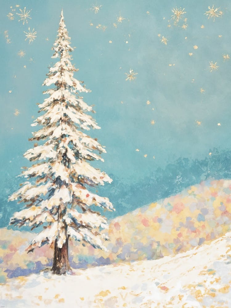 Snowy Tree
