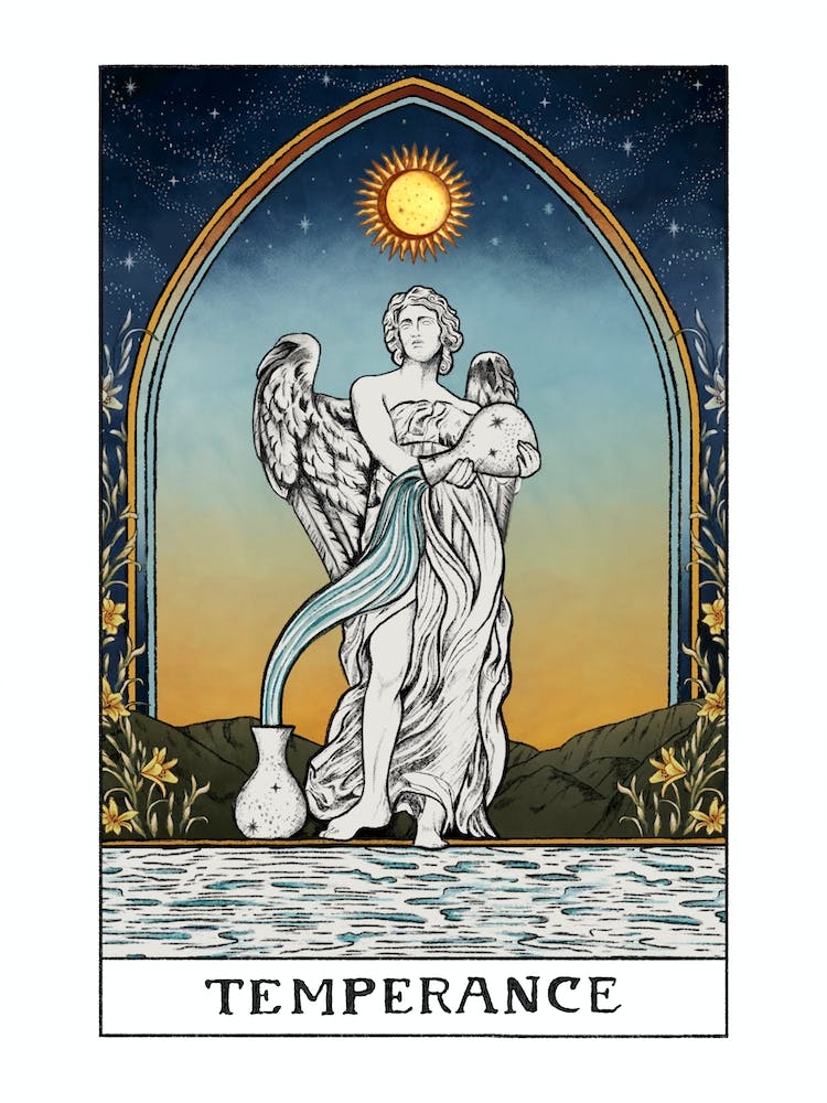 Temperance Tarot Print