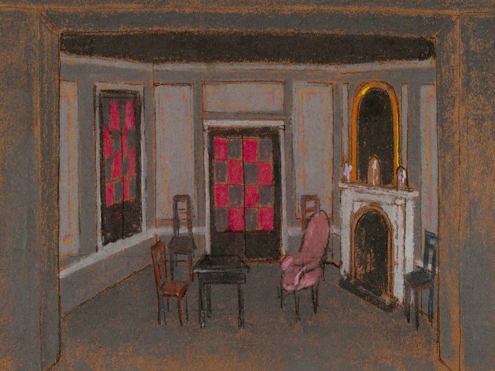 Alice's Living Room False Proscenium (1915), Alice in Wonderland