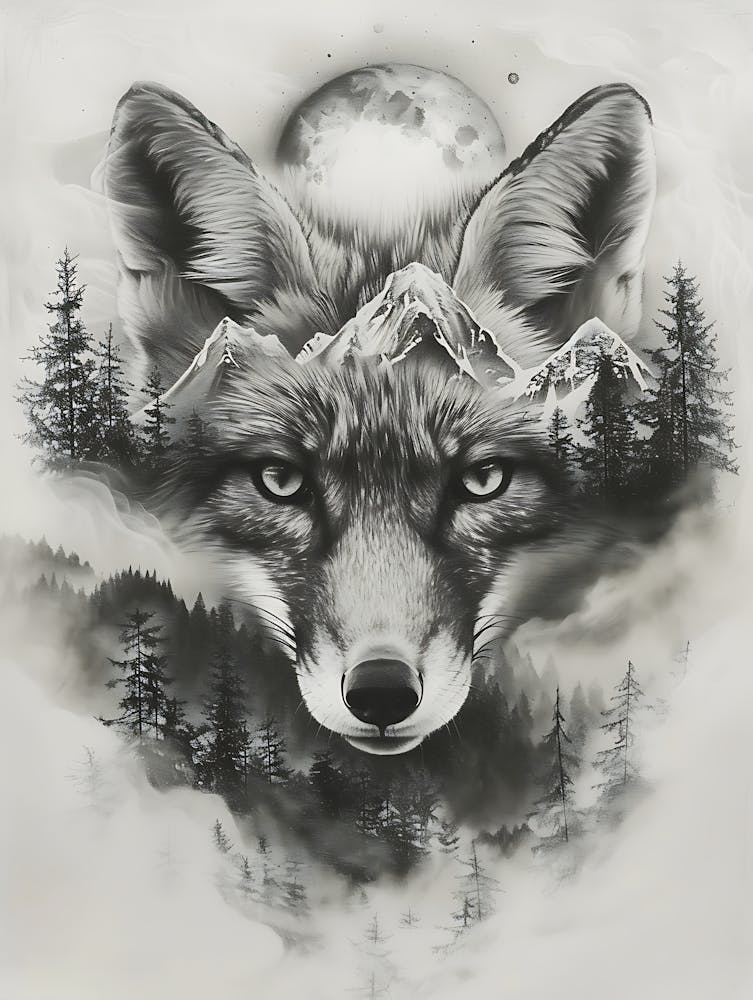 Wolf In The Forest 16