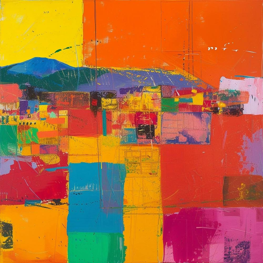 Abstract Travel Collection Bogota Colombia 2