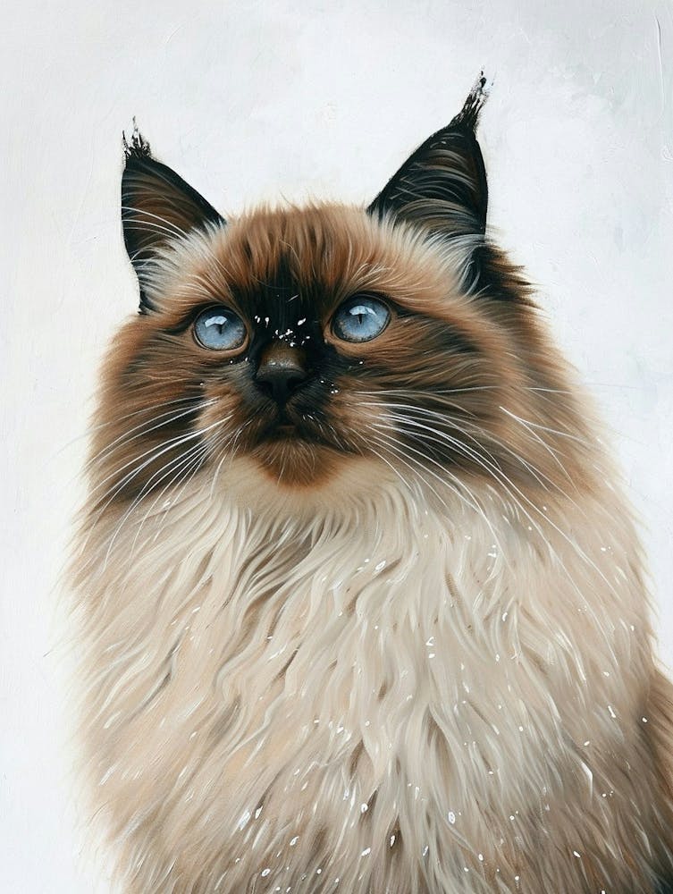 Himalayan Cat Painting 2
