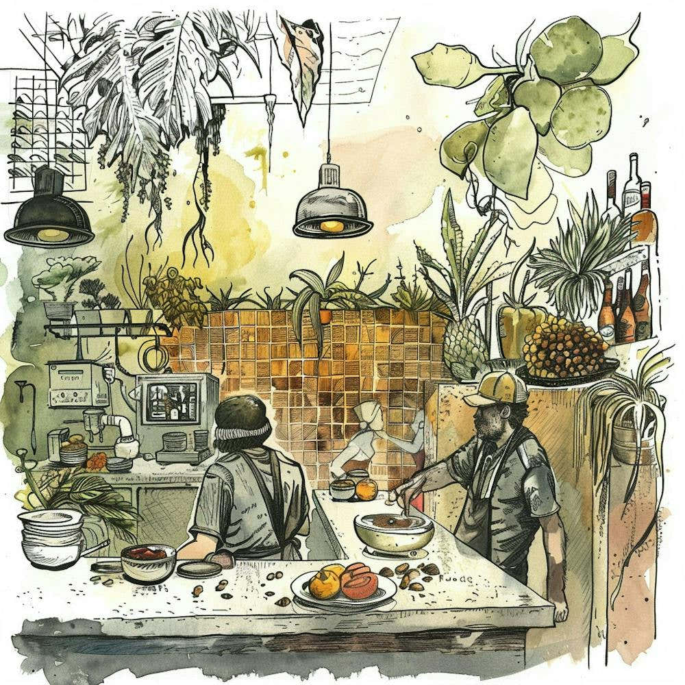 Illustration For a Magazine