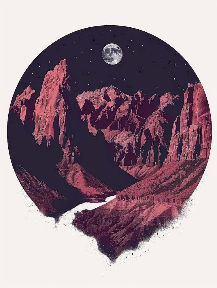 Nevada Landscape Canvas Print