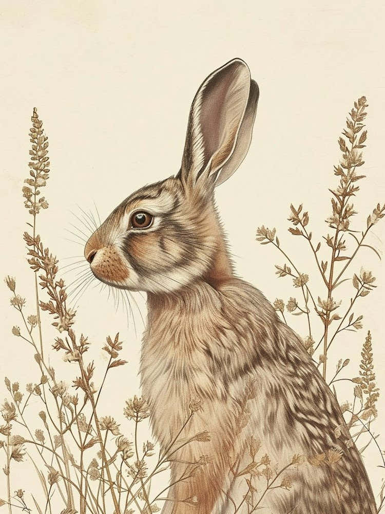 Cinnamon Rabbit Drawing 2