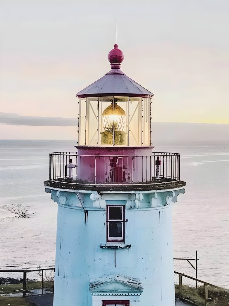 Lighthouse At Dusk 1