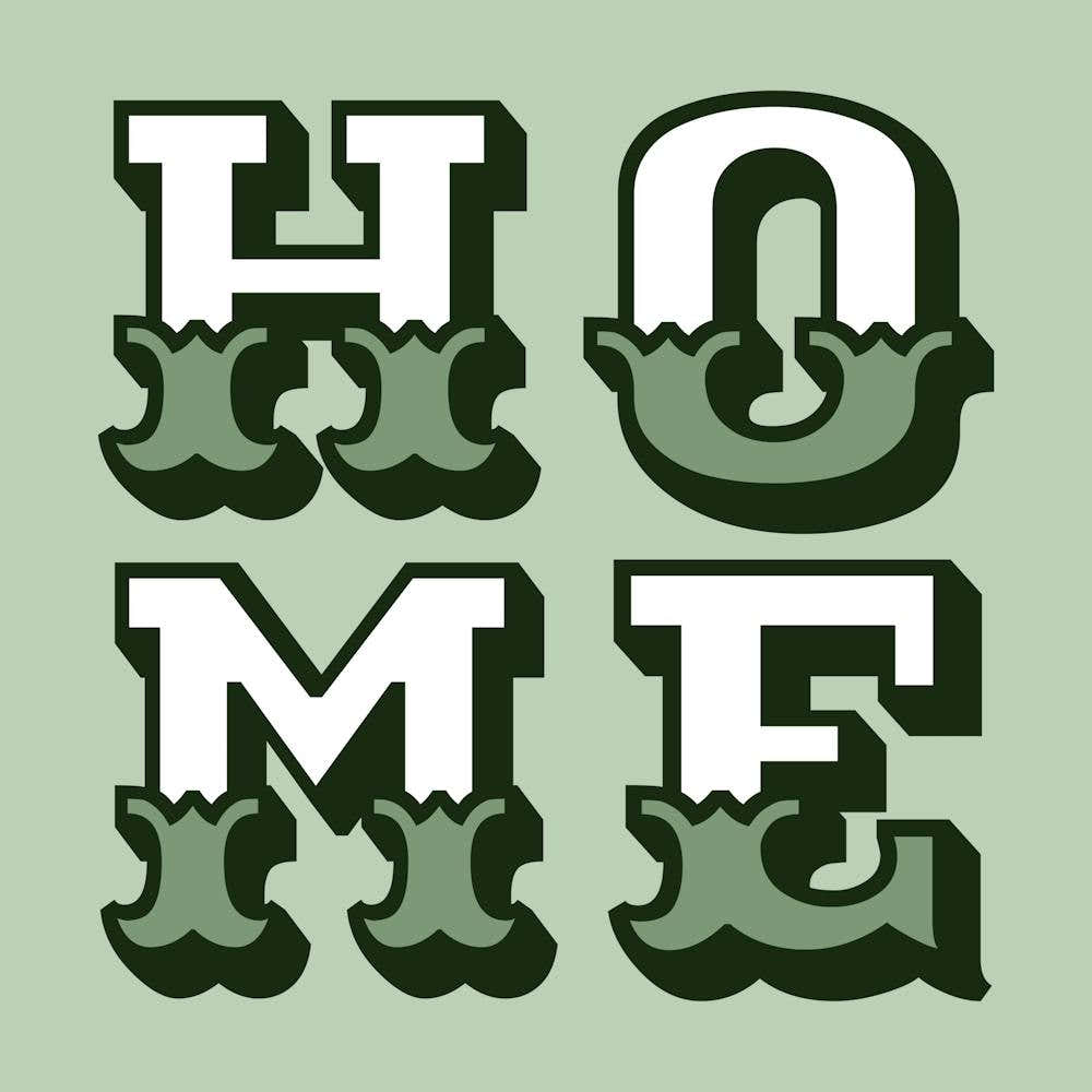 Home Typography Sage Green