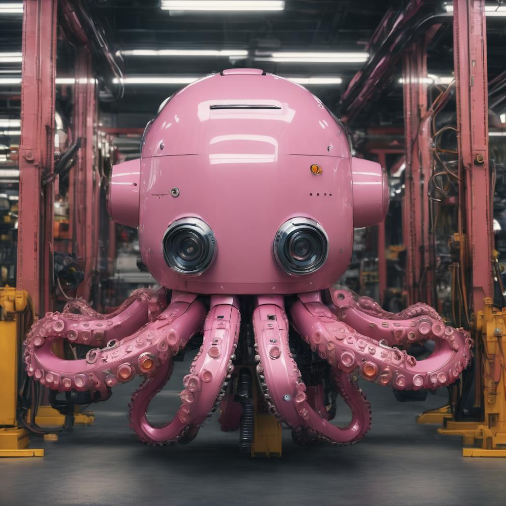 Pink Octopus