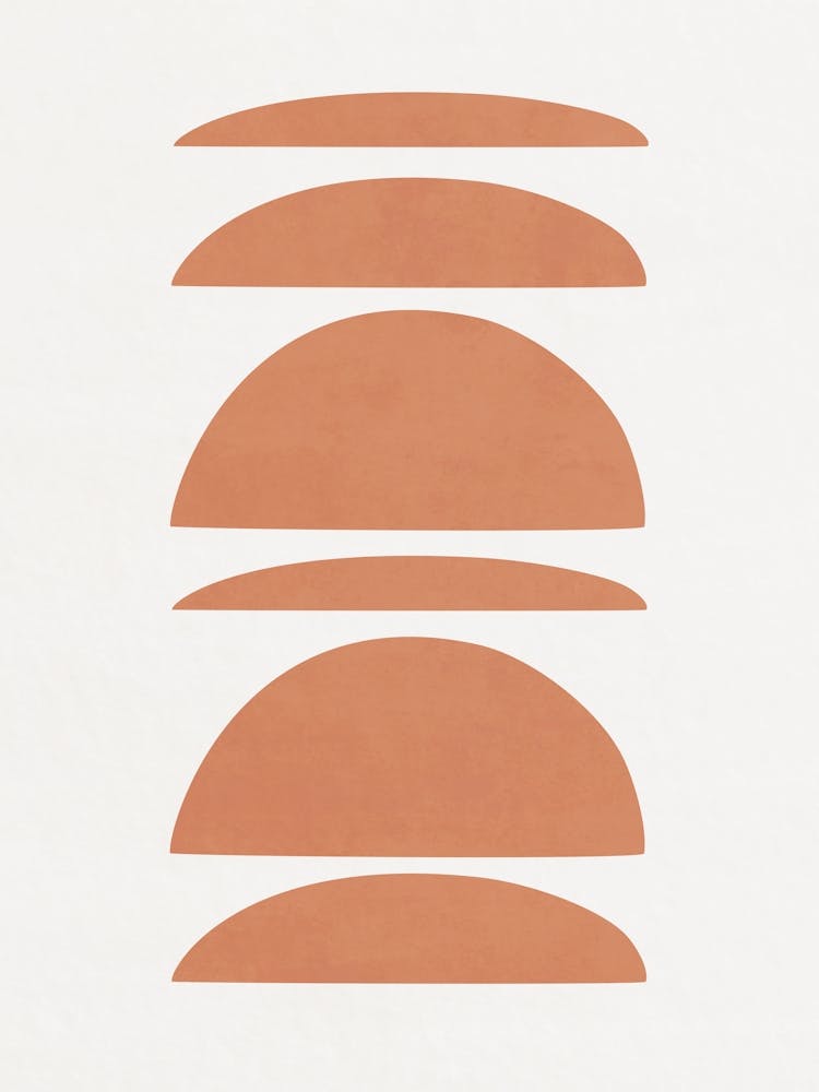 Terracotta Abstract Art - 01