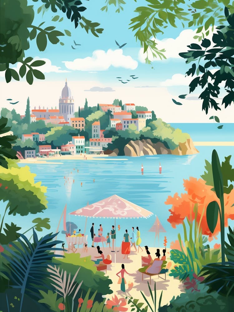 Pula Croatia 4 Illustration