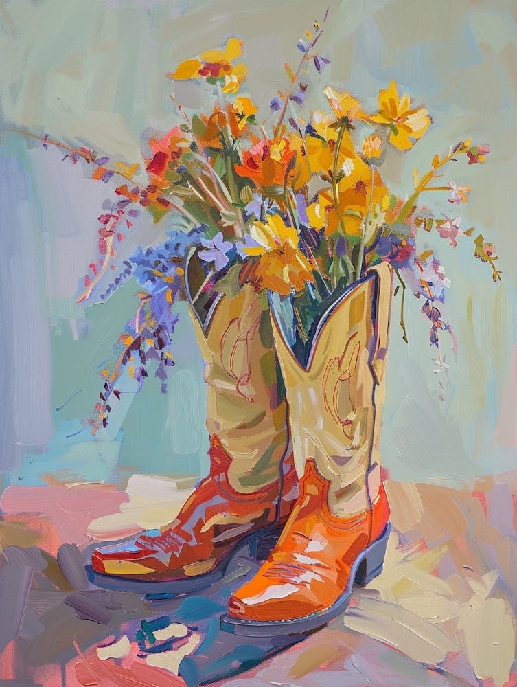 Cowboy Boots And Wildflowers Jacobs Ladder