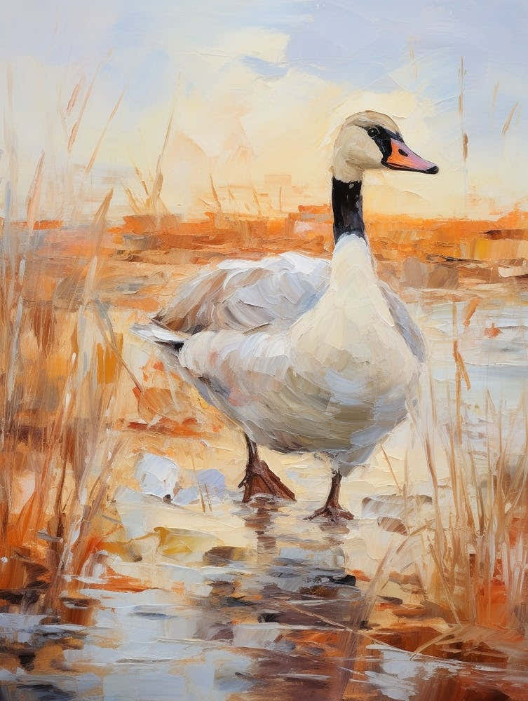 Bird Painting Canada Goose 4