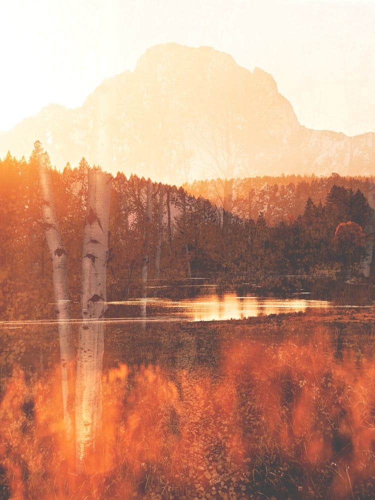 Sunset In The Mountains - Grand Teton National Park