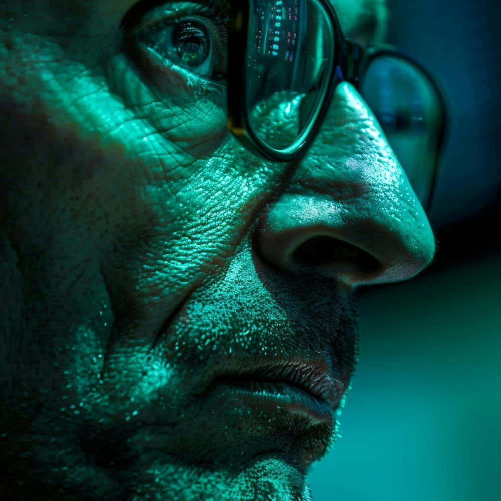 Portrait Of A Man With Glasses 5