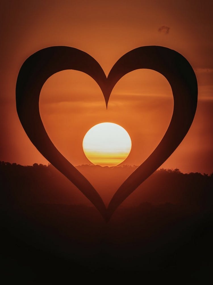 Sunset Heart