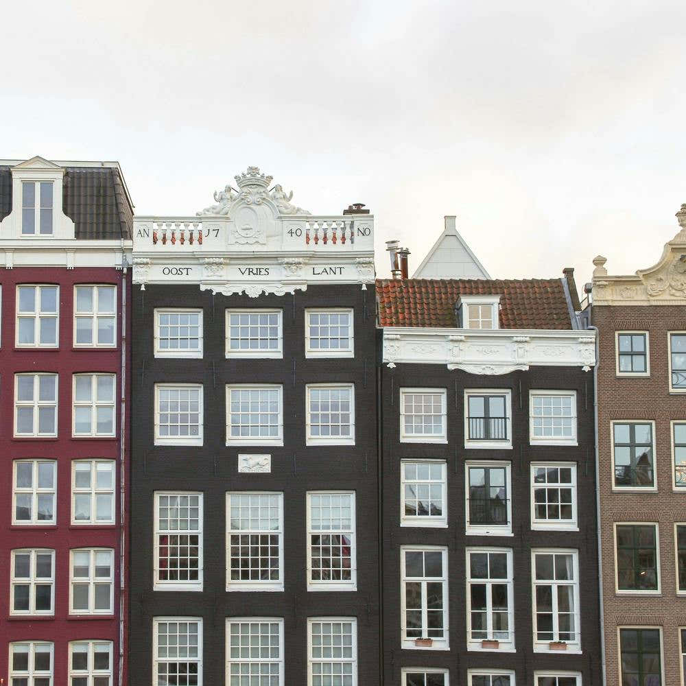 Canal Houses Amsterdam Square