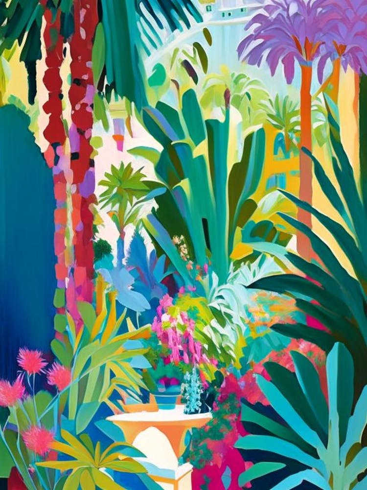 Jardin Exotique De Monaco, 1, Monaco Abstract Still Life