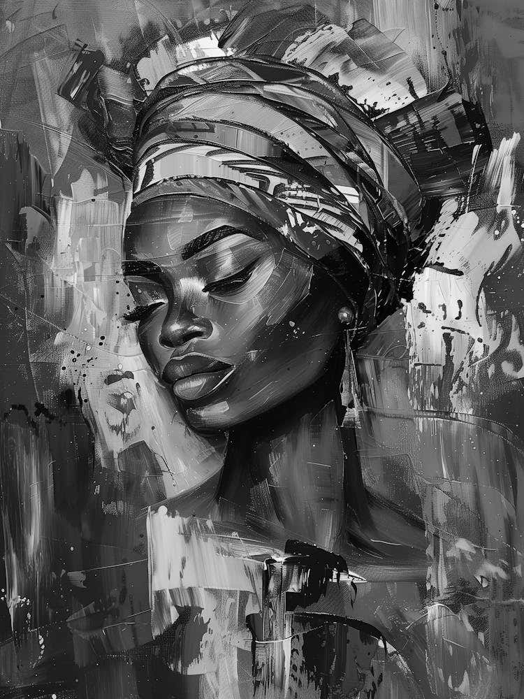 Black And White Painting 3