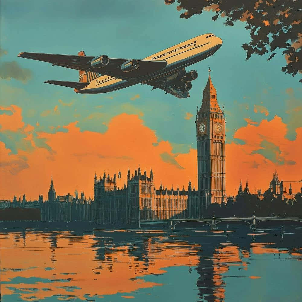 London Skyline Art 1