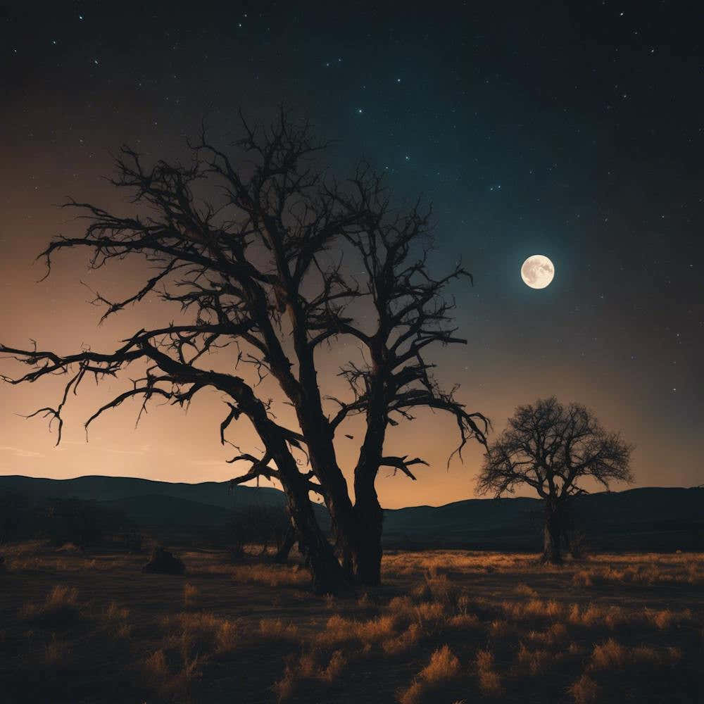 Moonlight In The Desert