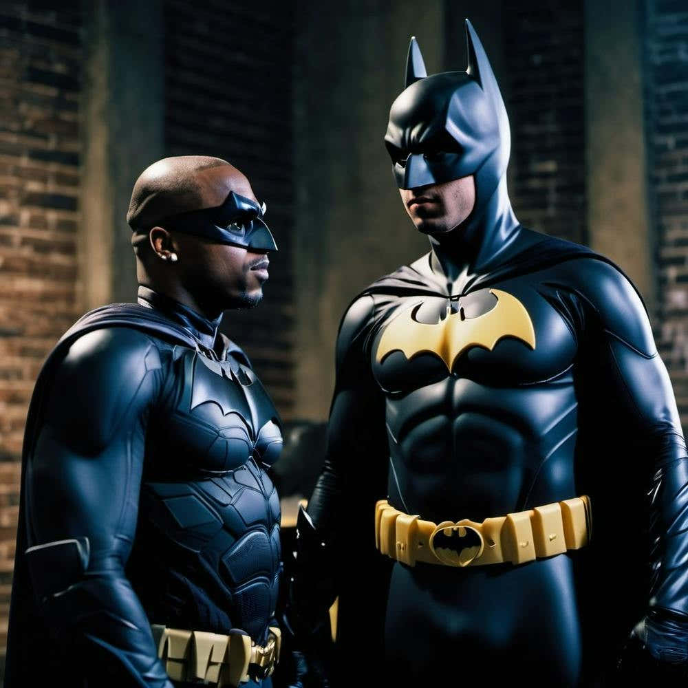 Tupac Shakur Meets Batman