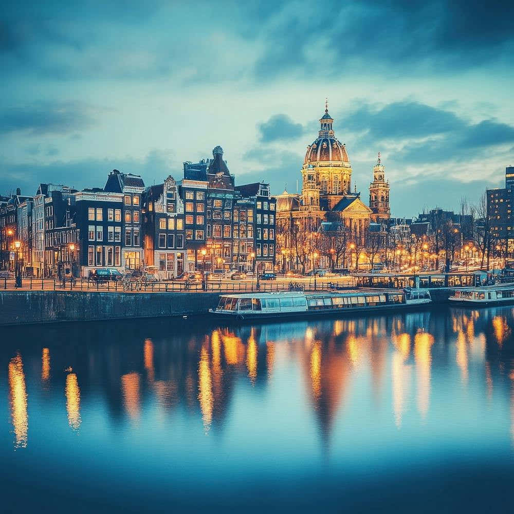 Amsterdam At Dusk 2