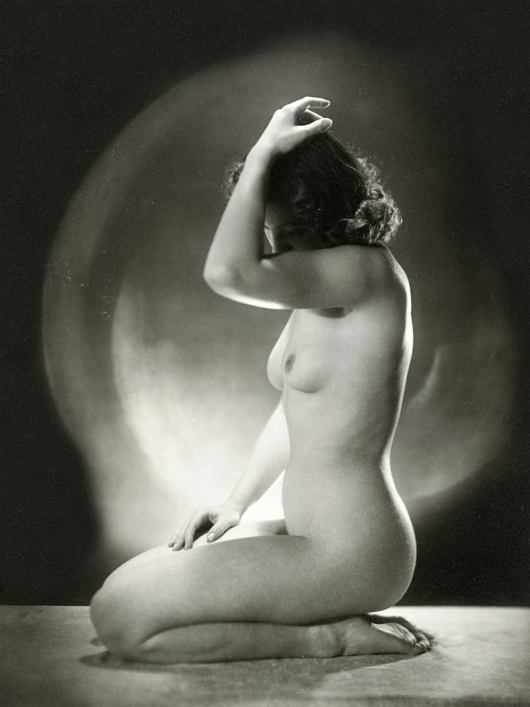 Seated Nude Woman, Jacob Merkelbach