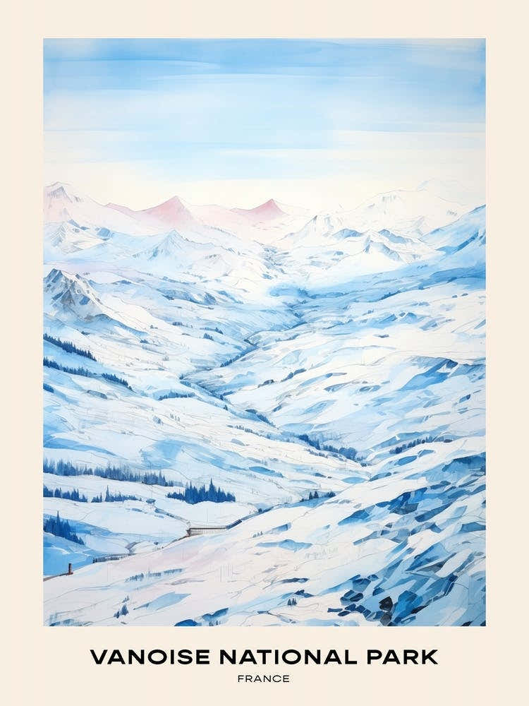 Vanoise National Park France 2 Poster