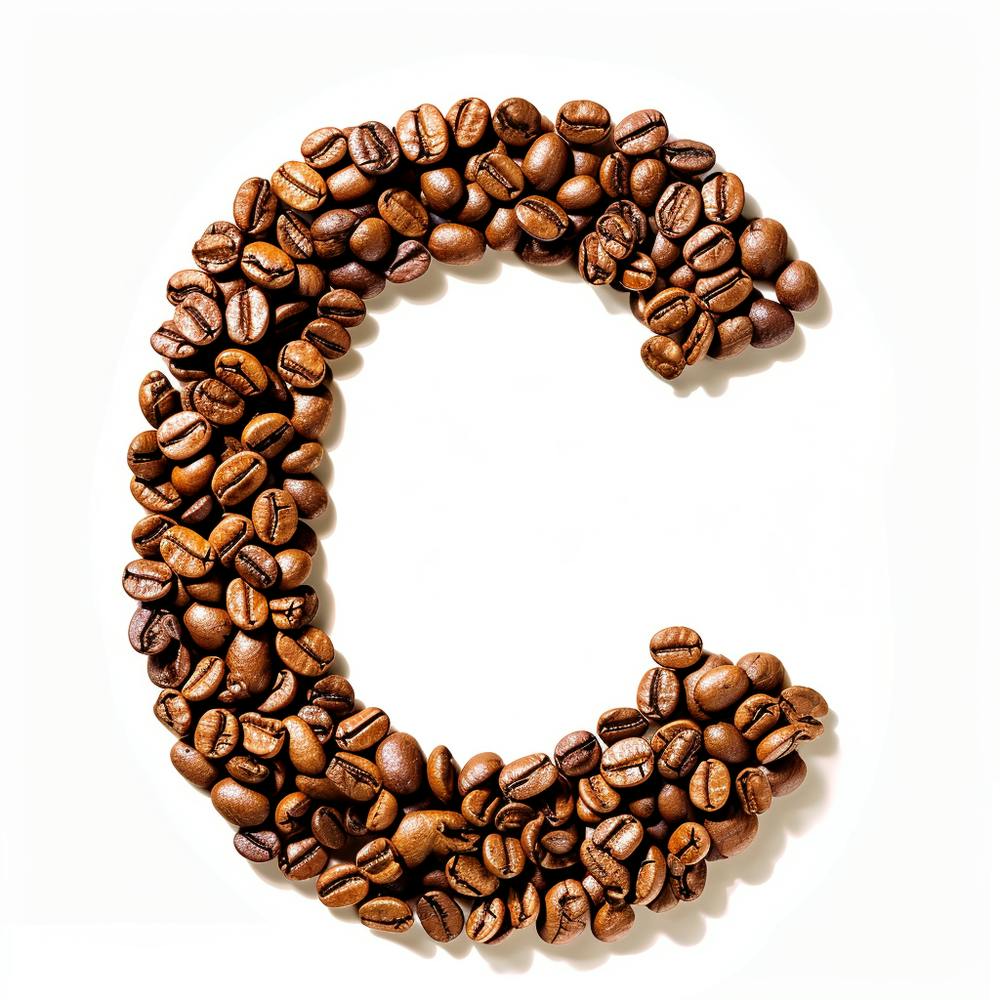Coffee Beans Letter C