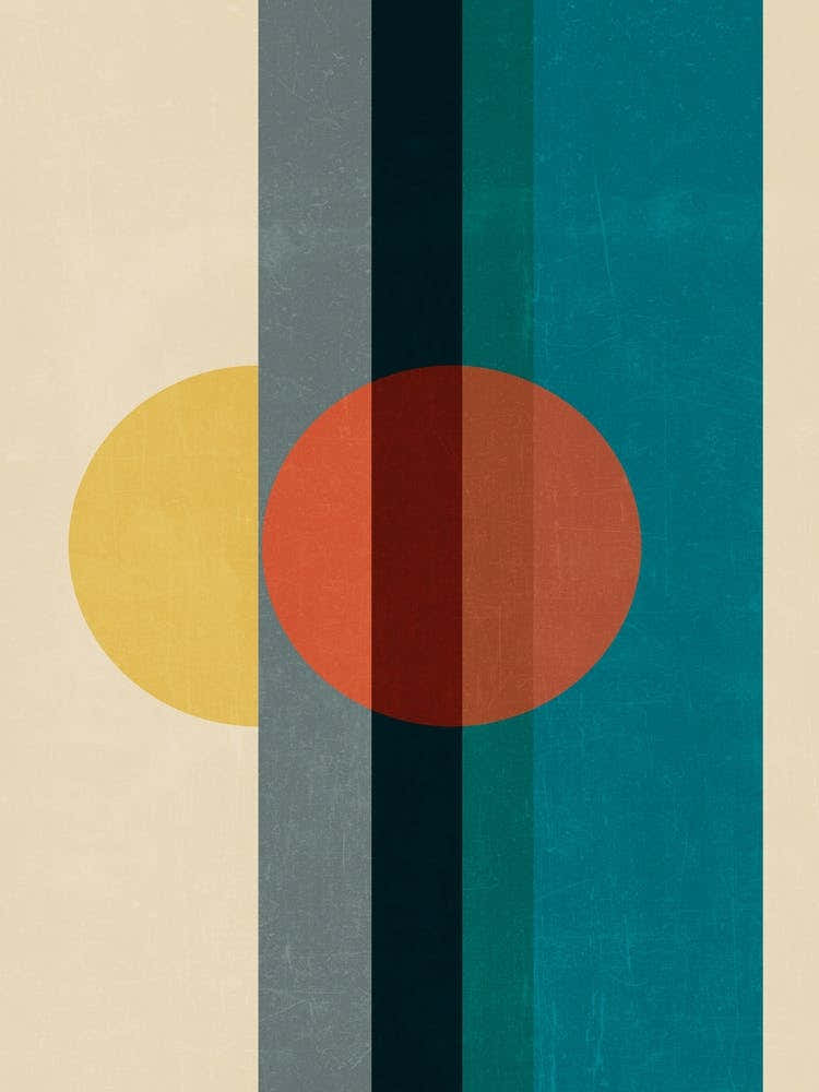 Mid Century Abstract Retros A