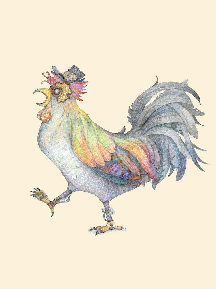 Steampunk Rooster